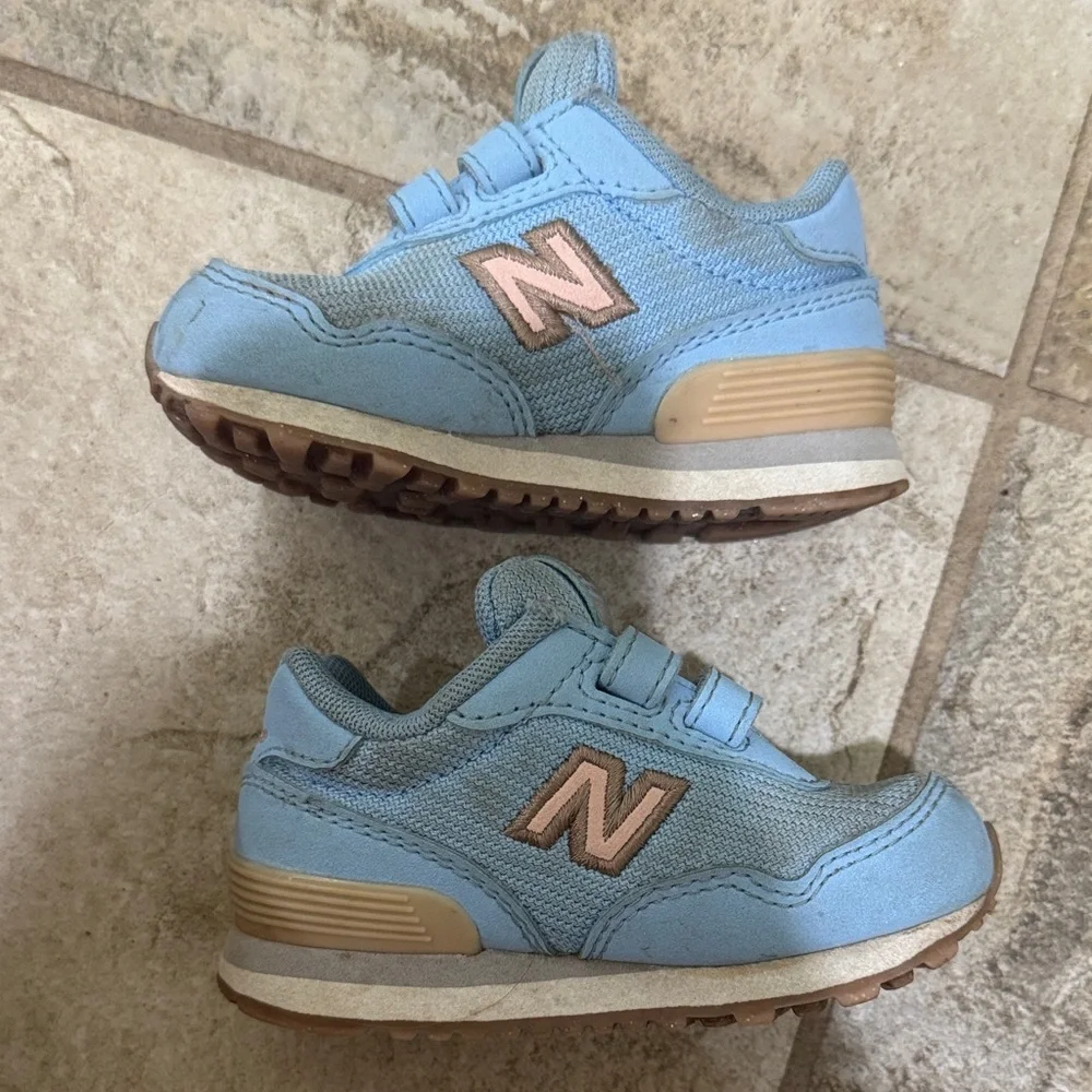 New Balance Kids' Light Blue Sneakers